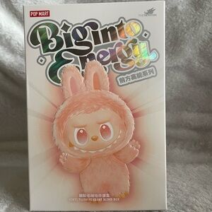 Authentic Big into Energy Labubu - HOPE